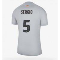 Barcelona Sergio Busquets #5 Fotballklær Tredjedrakt 2022-23 Kortermet